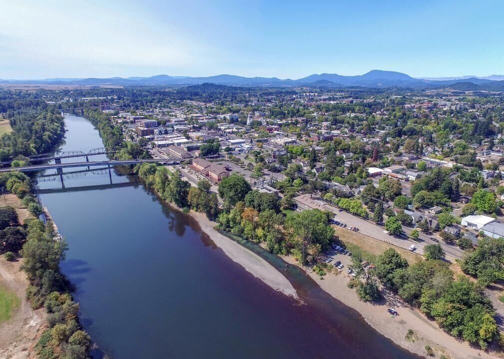 Bank in Corvallis, Oregon