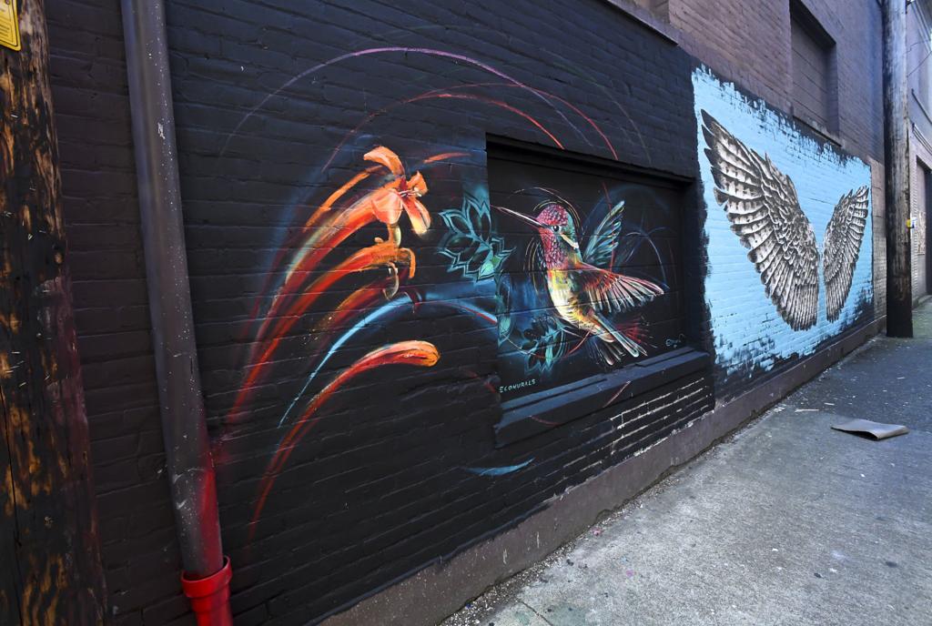 Murals Brighten Downtown Corvallis Scene Local Democratherald Com