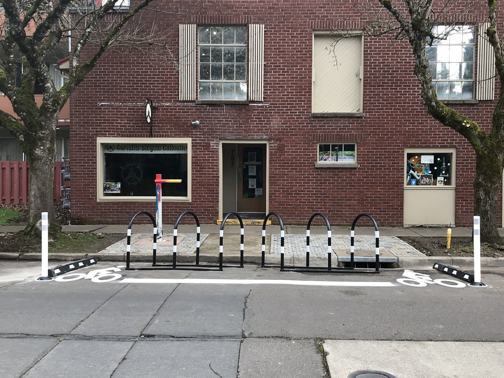 bike corral