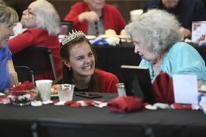 Gallery: Strawberry Princesses visit the Veterans Home
