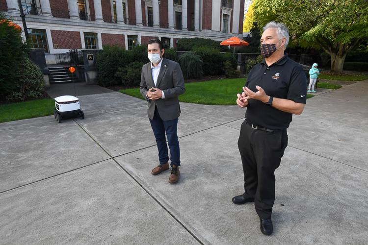 Food delivery robots start work at OSU