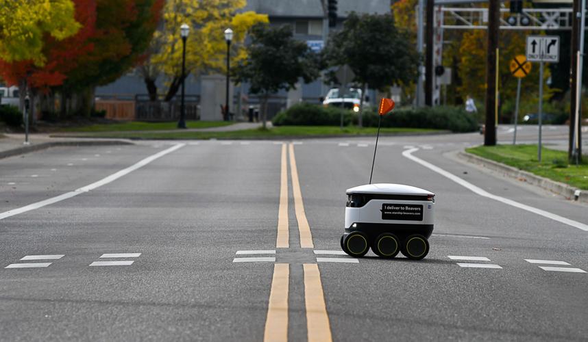 Food delivery robots start work at OSU