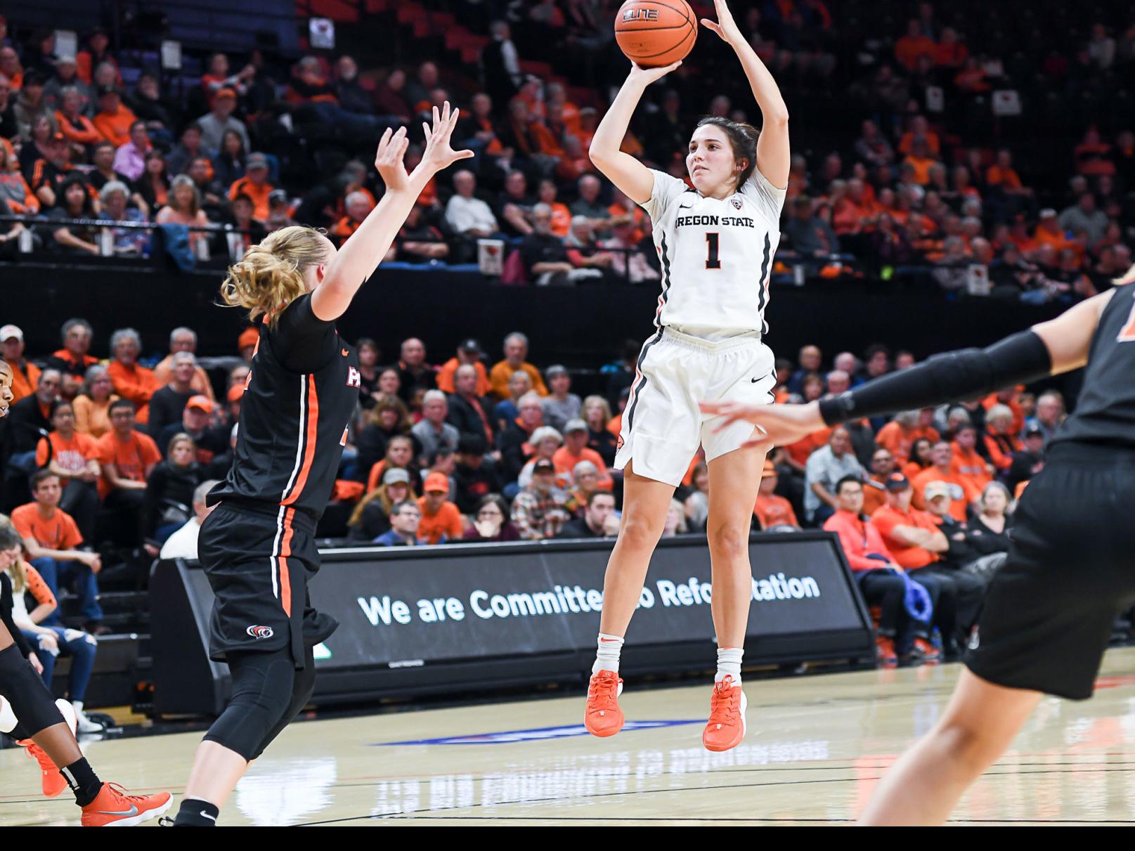 Osu Women S Basketball Beavers Fend Off Pacific To Reach