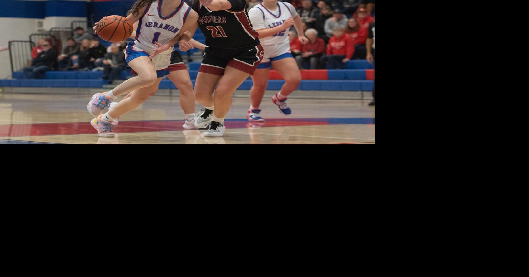 High school girls basketball Lebanon completes comeback to down