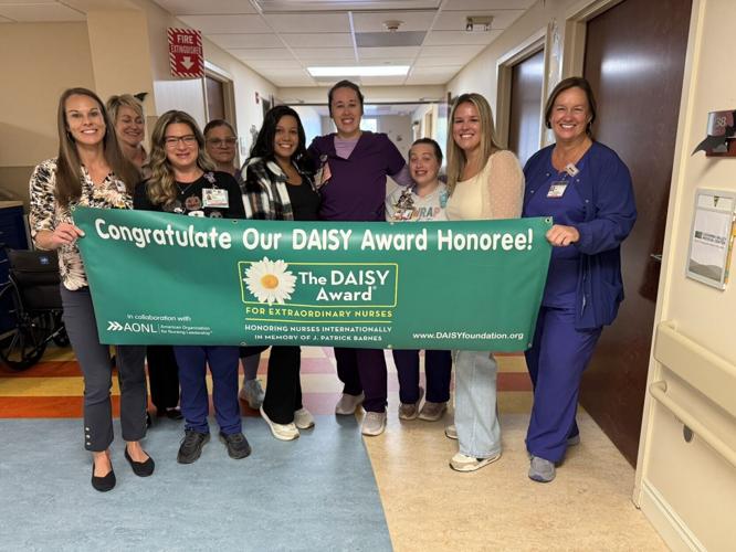 Brooke Huffman, RN, named CVHS' Quarterly DAISY Award Recipient