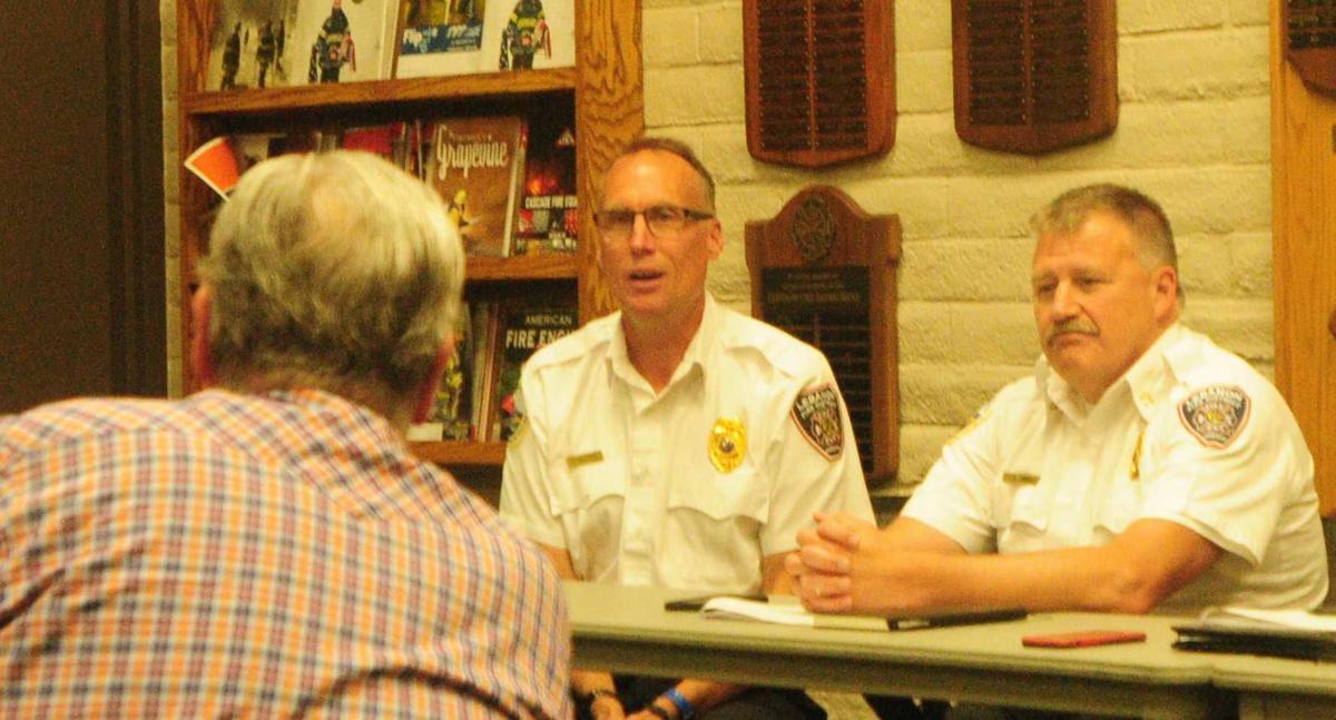 Lebanon Fire District public session