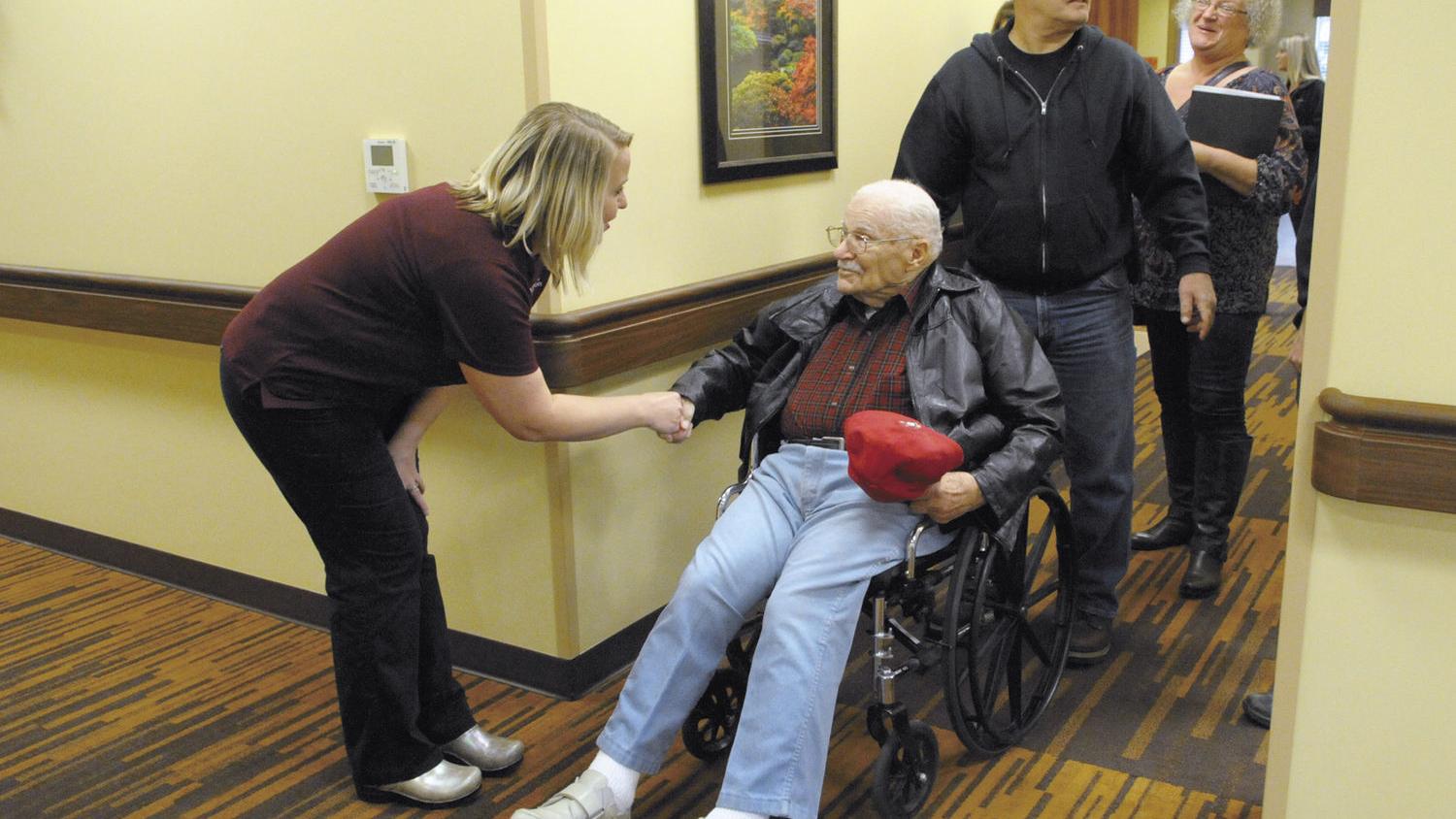 First Resident Welcomed At Edward C Allworth Veterans Home Local Democratherald Com