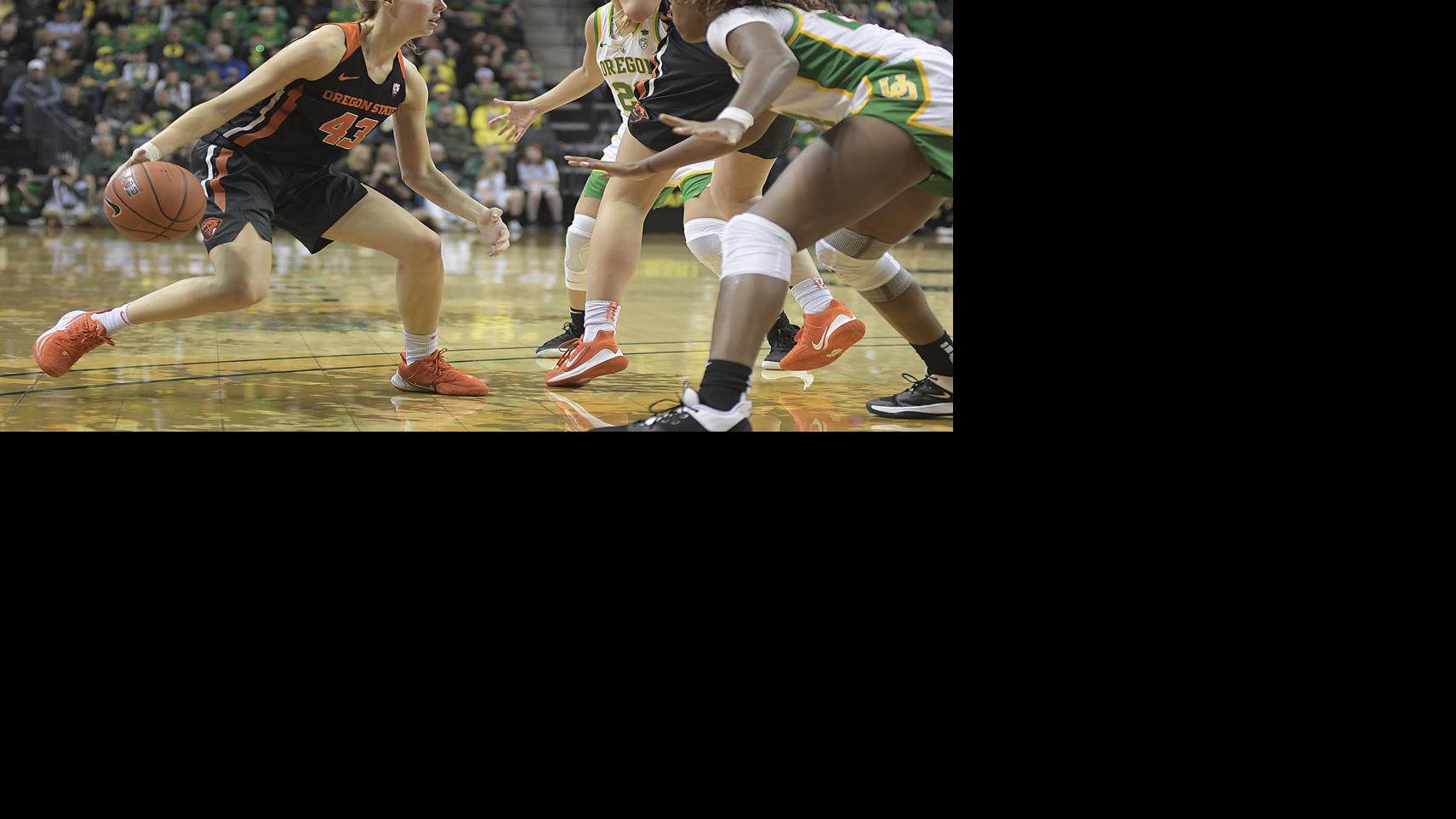 OSU women's basketball Beavers head on the road for next four games