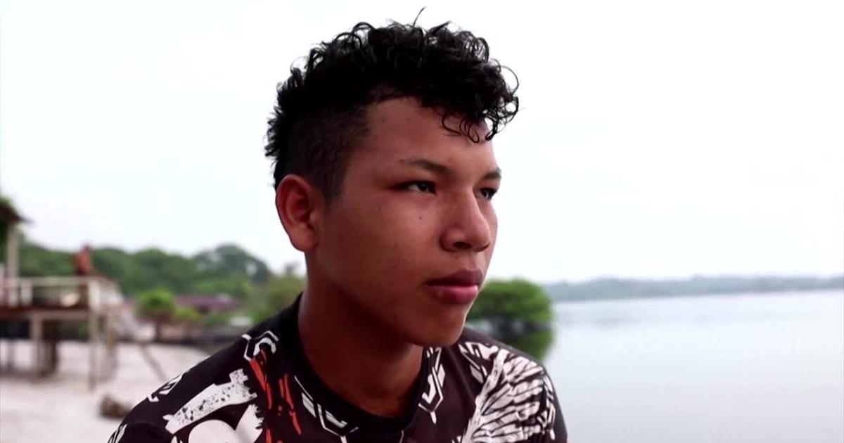 Indigenous Brazilian teen eyes Olympic canoeing
