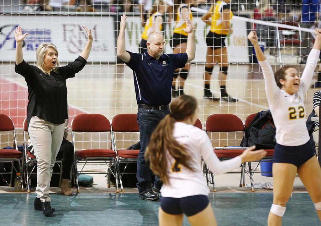 College Volleyball First Family Of Corban Volleyball Serves Up