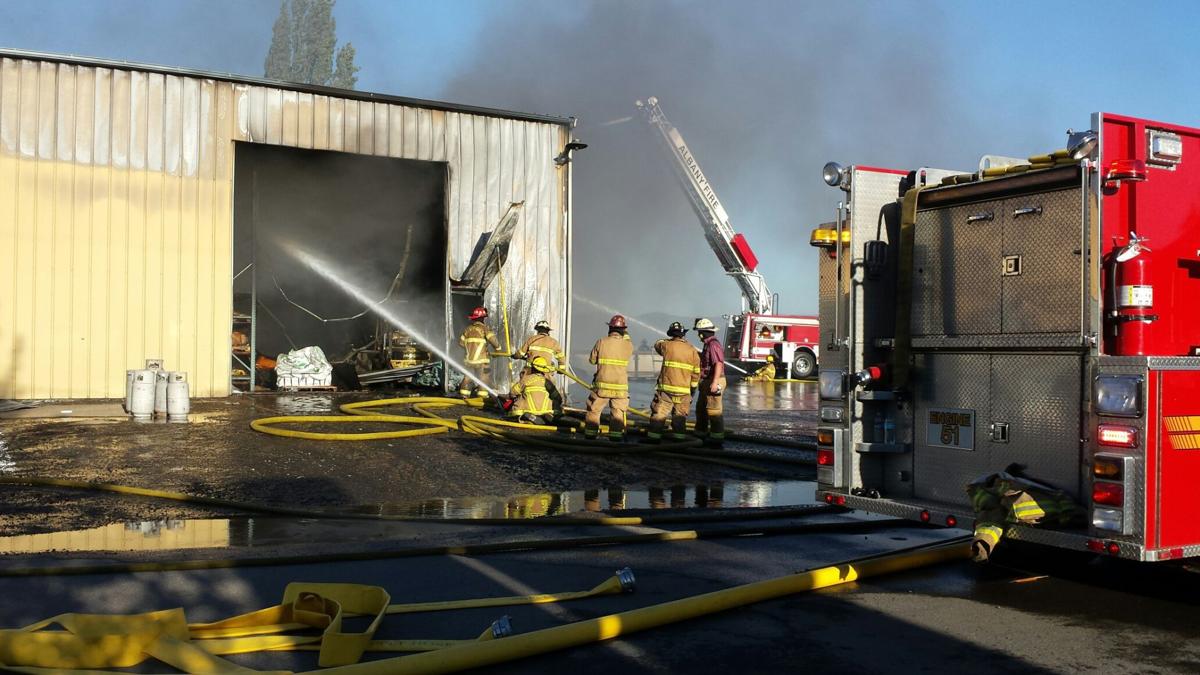 Halsey seed warehouse scorched by fire Local
