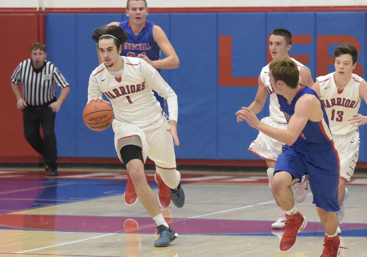 Prep Boys Basketball Lebanon Falls To Churchill High School