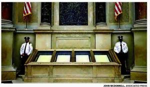 Historical documents start road trip across US