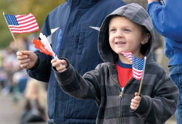 Veterans Day Parade brings out the colors