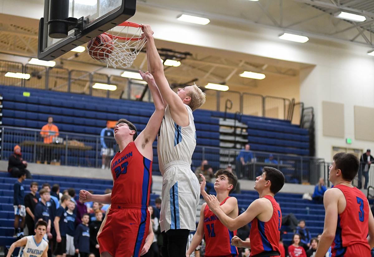 Prep Boys Basketball Spartans Pull Away To Beat Warriors In