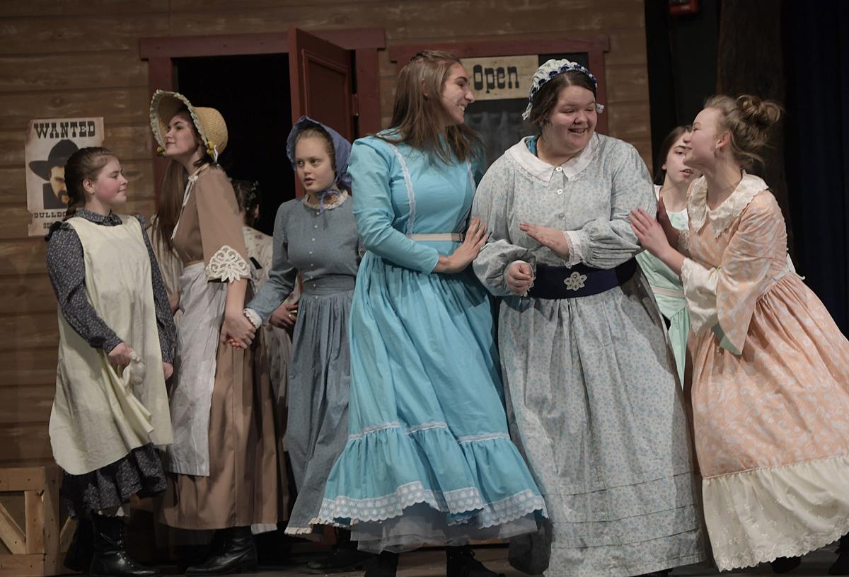 West Albany High School Opens Musical Seven Brides For Seven Brothers Friday Theatre Democratherald Com