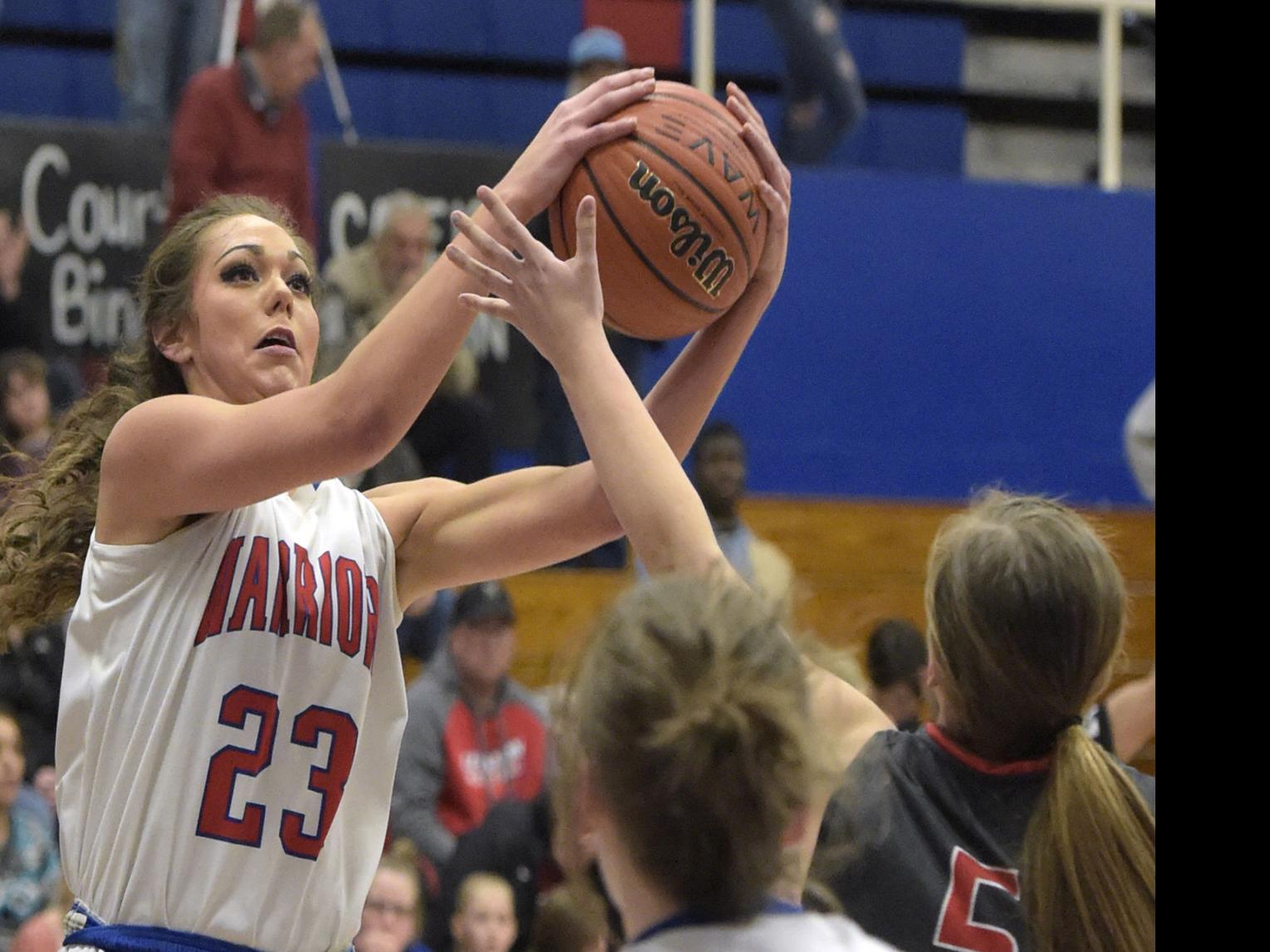 Prep Girls Basketball Lebanon S Size Too Much For Rebels High