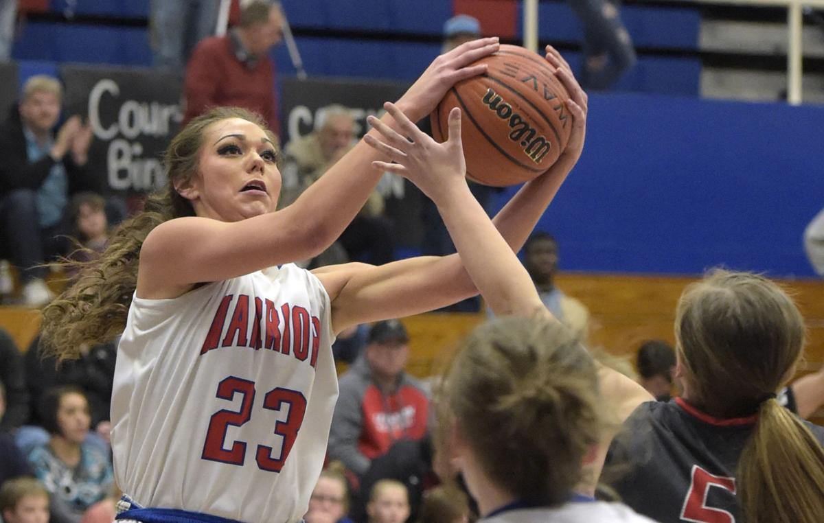 Prep Girls Basketball Lebanon S Size Too Much For Rebels High
