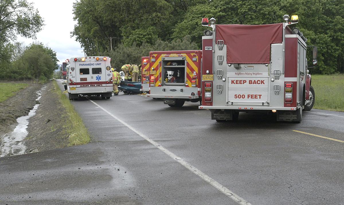 Gallery Firefighters extricate driver in Brewster Road Collision