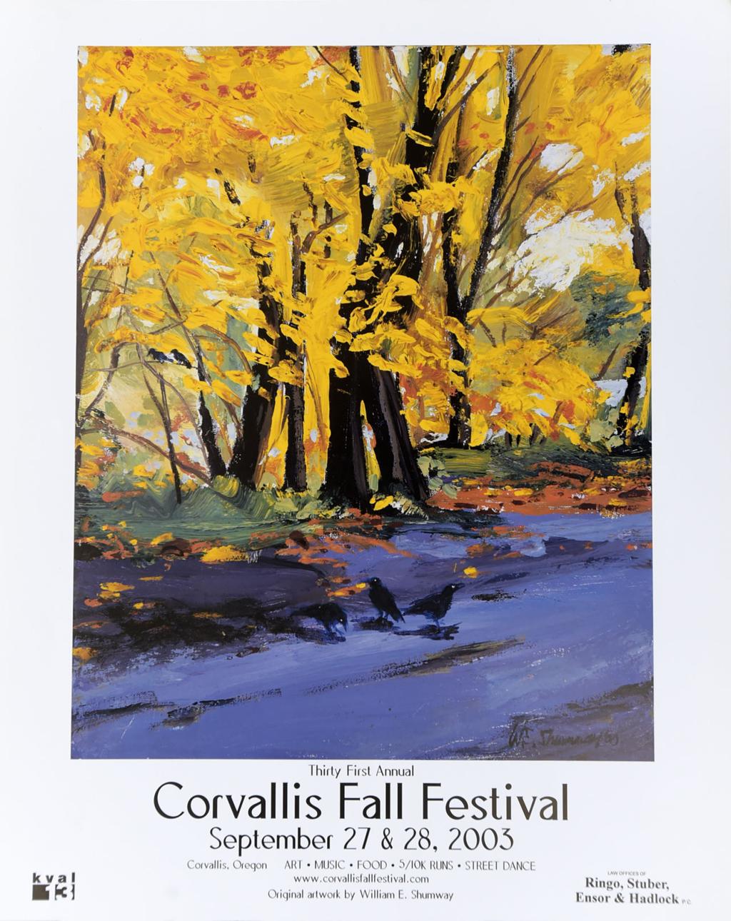 Corvallis Fall Festival 2022 Poster