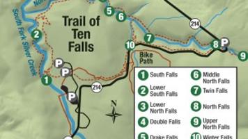 Trail of Ten Falls Map | | democratherald.com