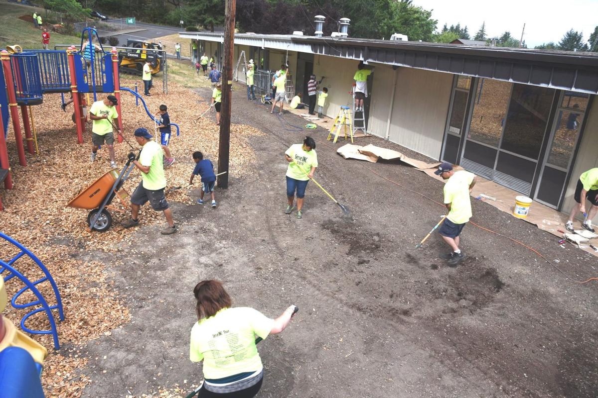 Volunteers for annual Day of Service News