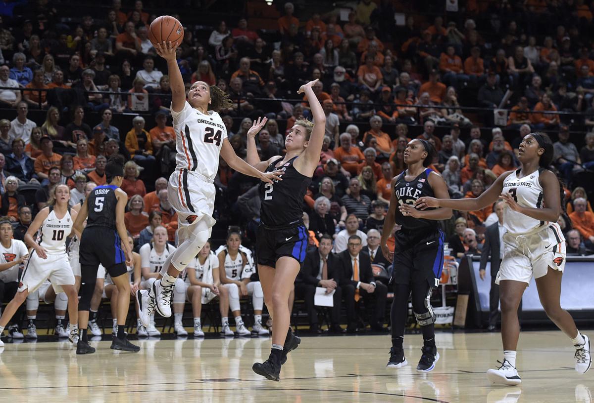 Osu Women S Basketball Three Point Barrage Powers Beavers Past