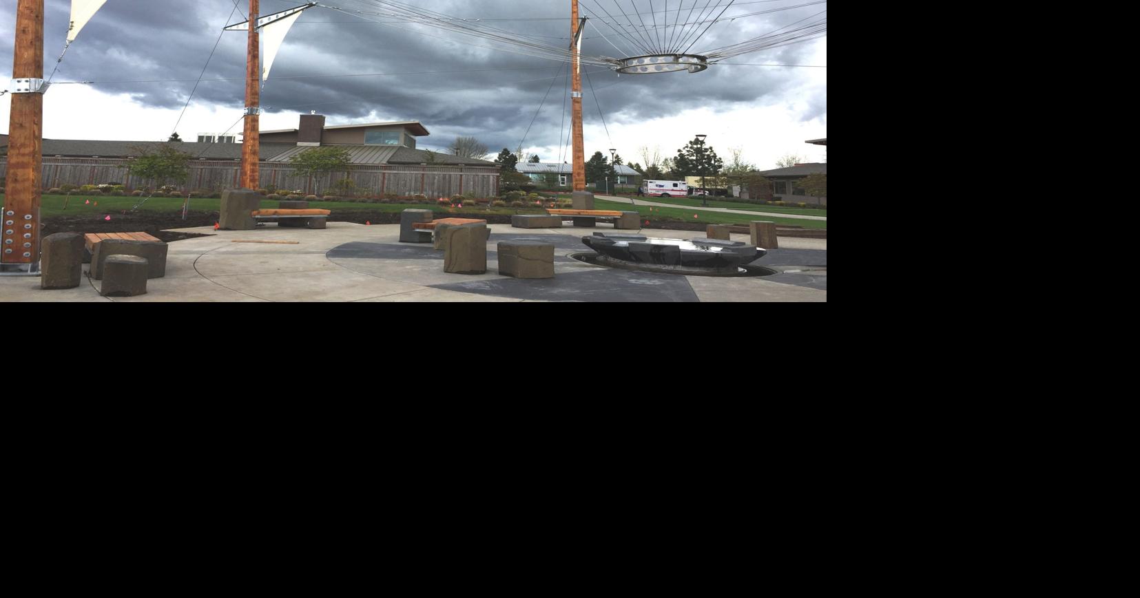 New artwork, outdoor plaza installed at Lebanon veterans home