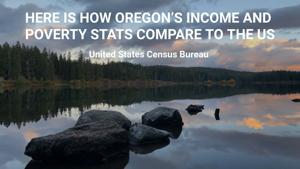 Here is how Oregon’s income and poverty stats compare to the US