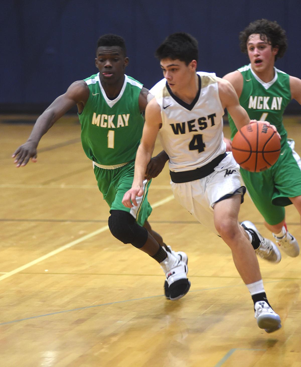 Prep Boys Basketball West Albany Outruns Mckay Basketball