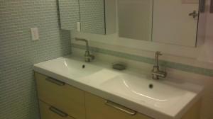 Bathroom Remodel After - Sinke