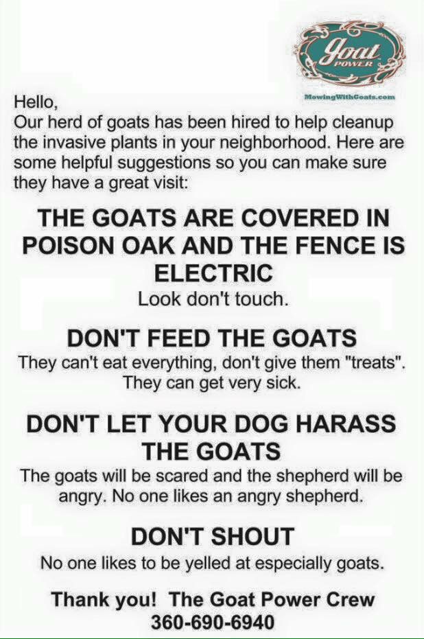 goat takena deployed democratherald reminding