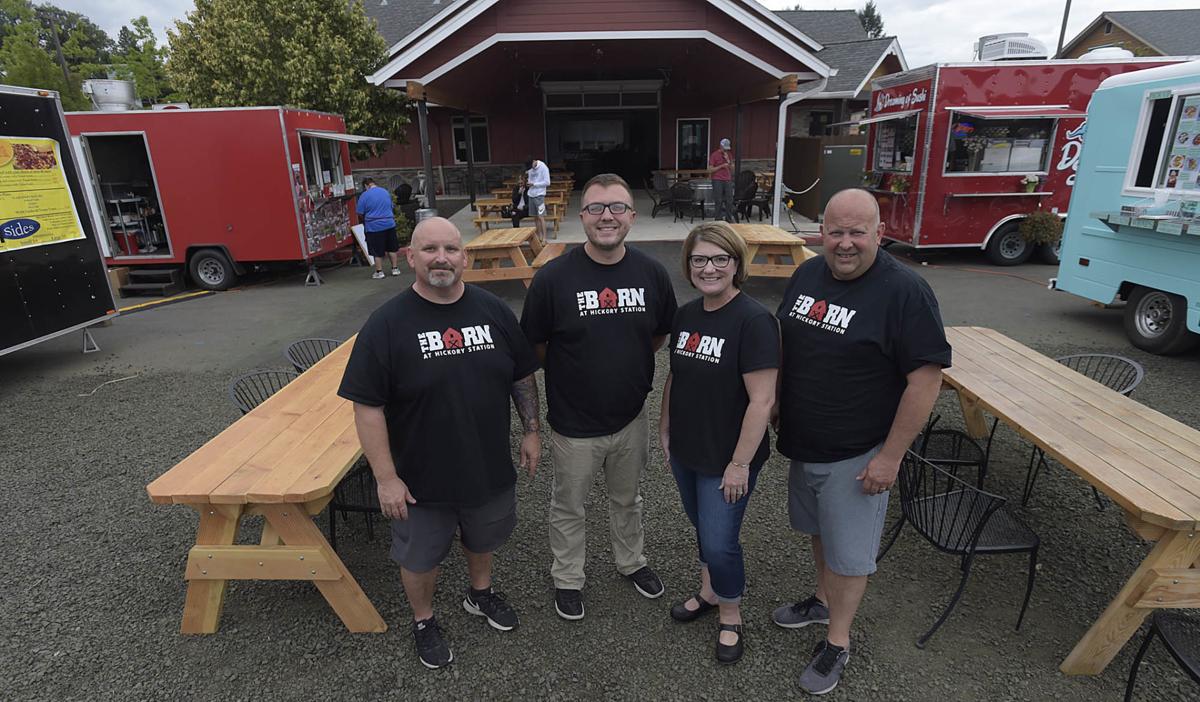Food Cart Pod The Barn At Hickory Station Opens In North
