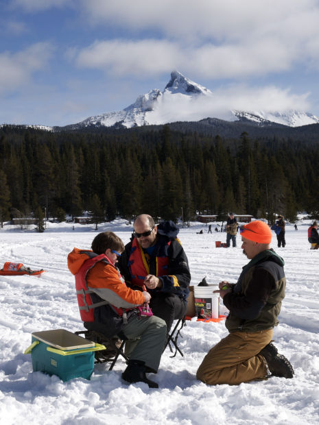 ODFW puts fishing ‘on ice’ at Diamond Lake workshop Oregon Outdoors ...