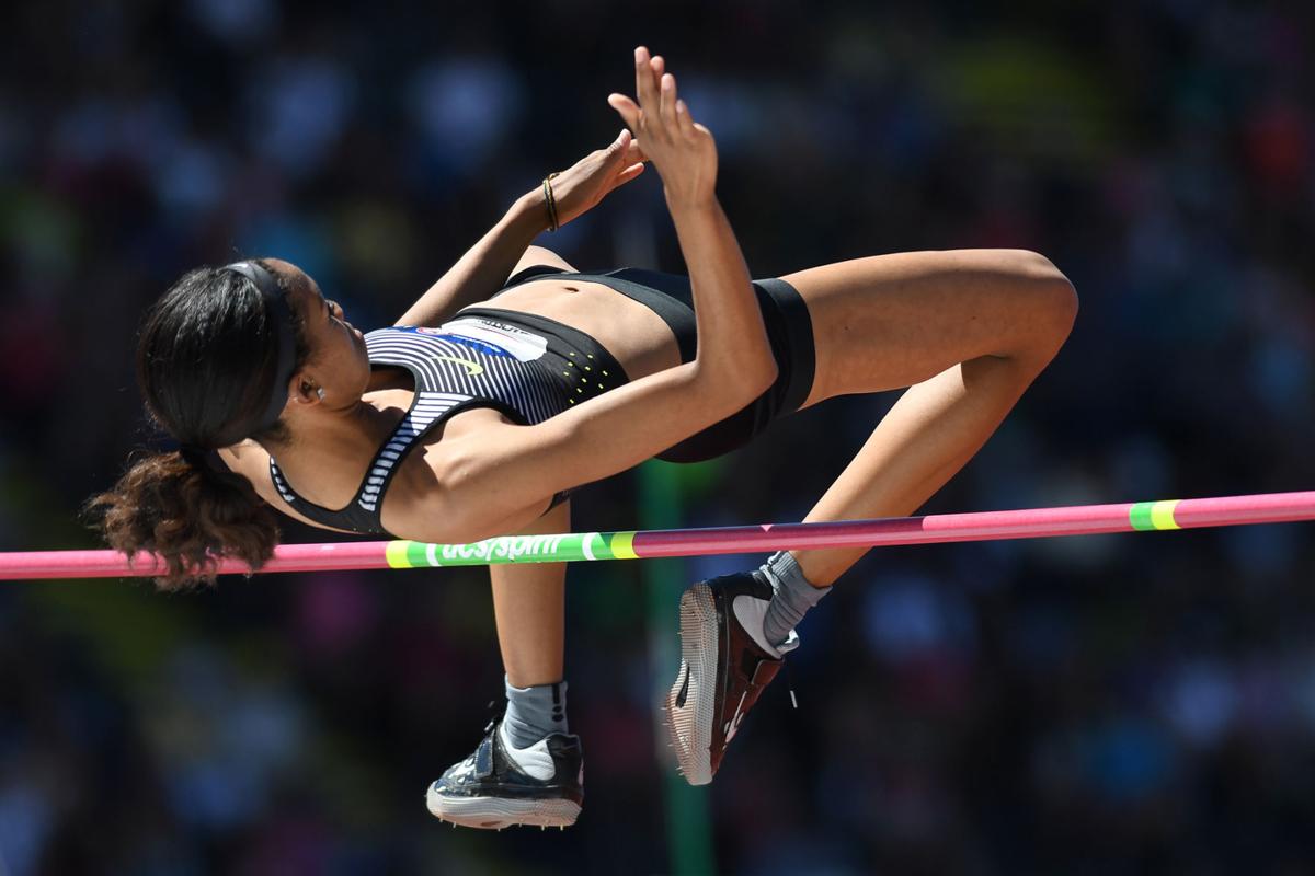 Olympic trials Lowe still on top in women's high jump Sports