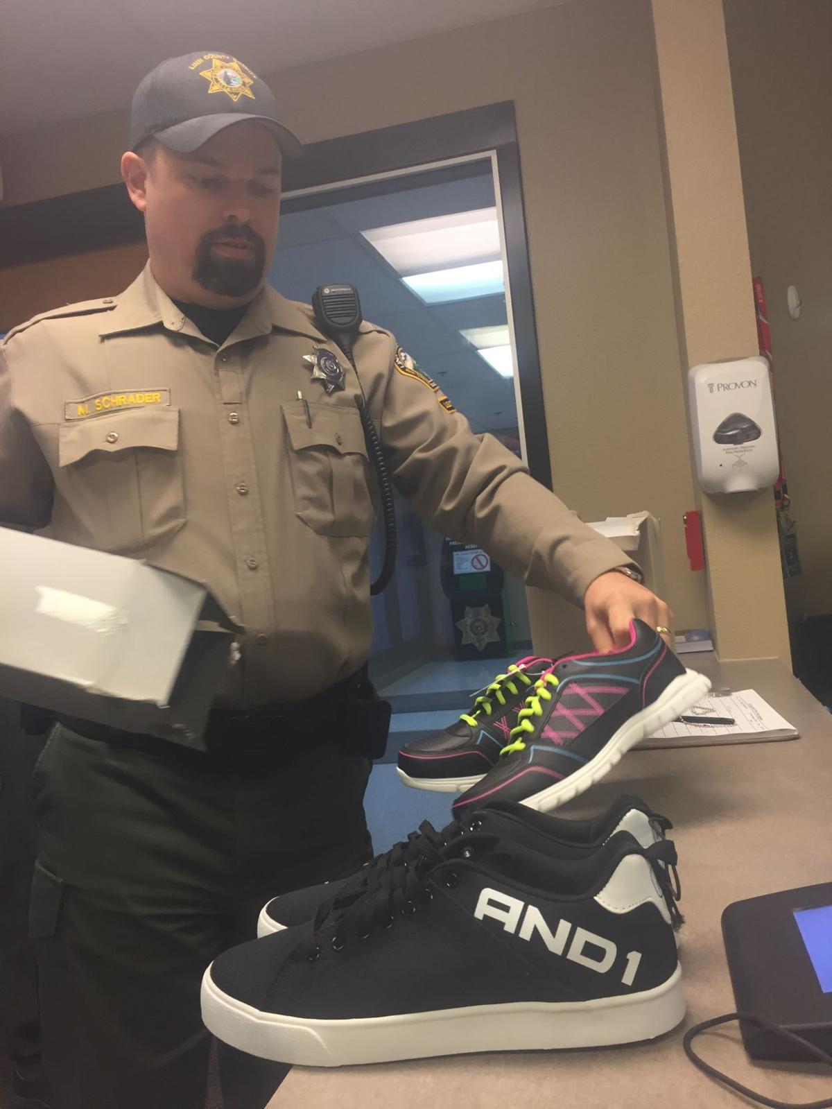 Linn County Jail offers footwear to shoeless inmates