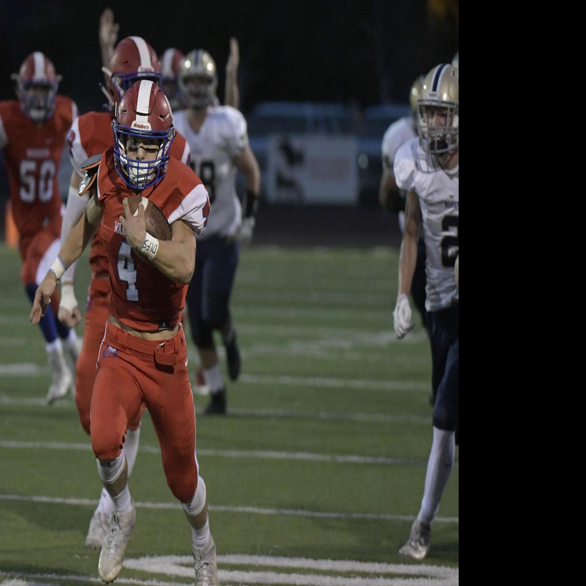Prep Football Warriors Suffocate Jackson Marist Football