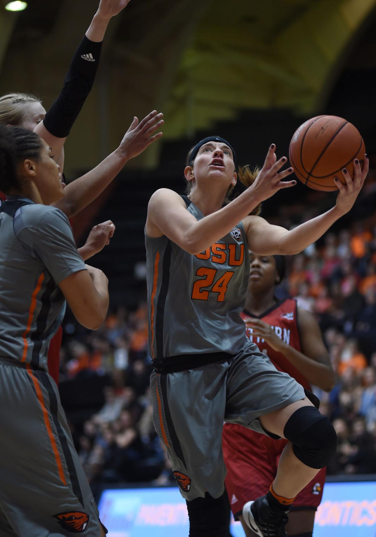 Osu Women S Basketball Beavers Pull Away For Lopsided Victory