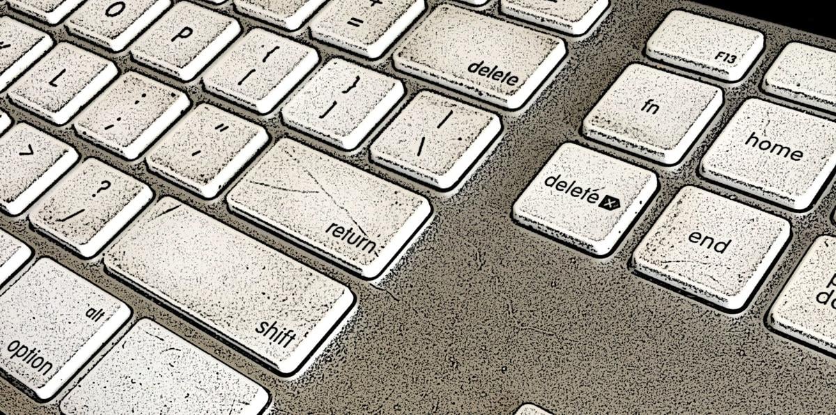 Keyboard stock photo