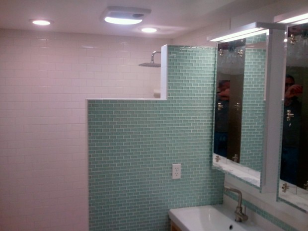 Bathroom Remodel - Shower Wall