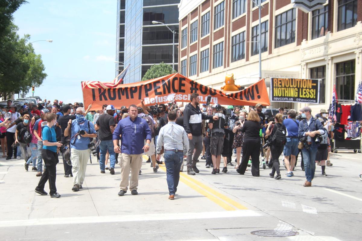 Trump Rally BLM March .JPG
