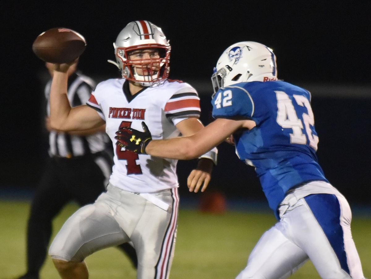 Pinkerton at Salem in Friday night football action.