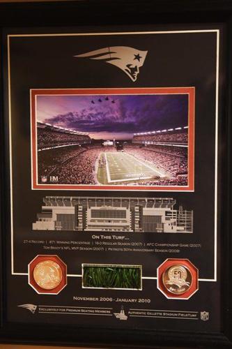 Tom Brady Autographed Framed Patriots Jersey - The Stadium Studio