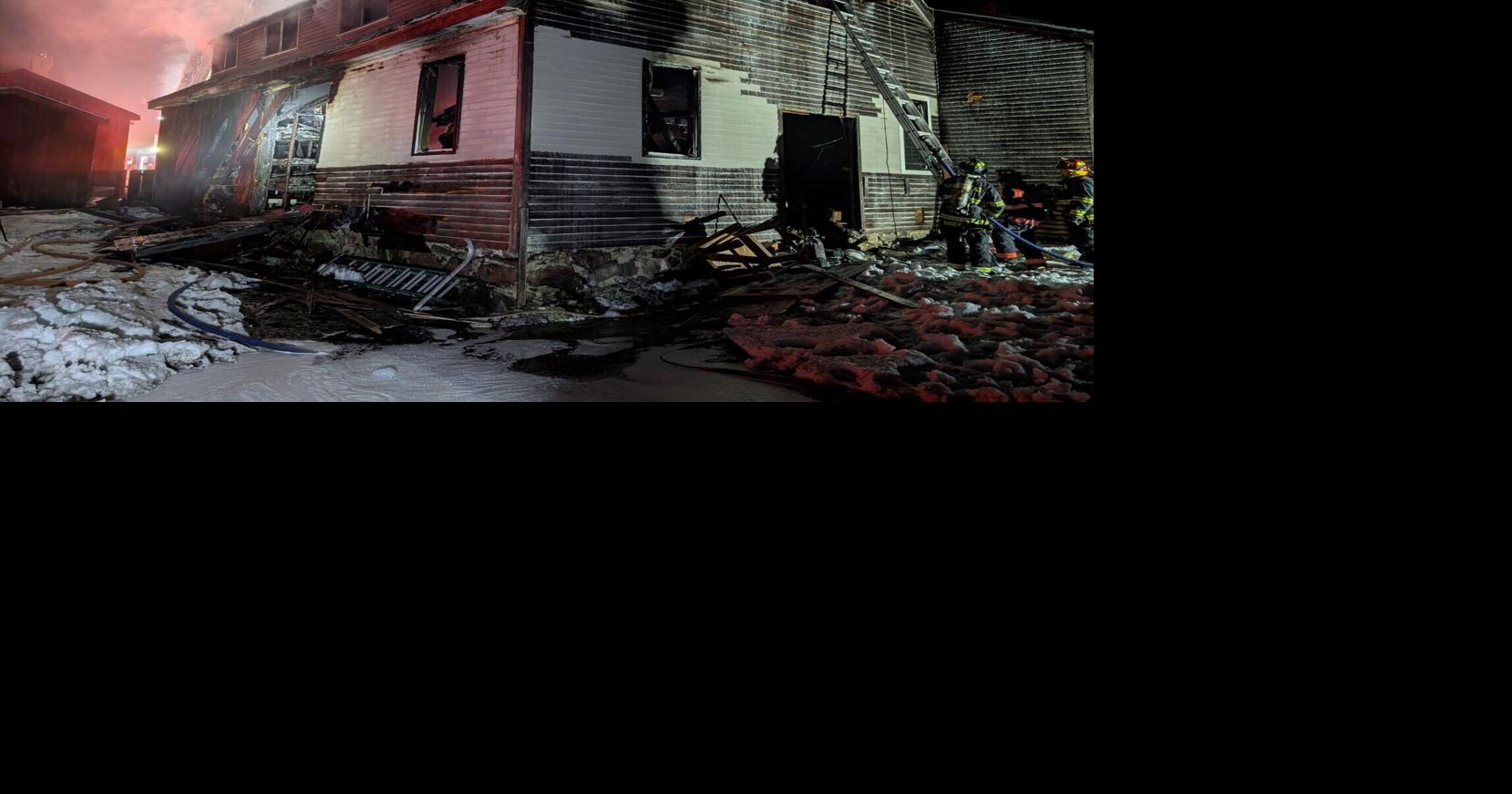 Historic barn damaged in fire | News | derrynews.com