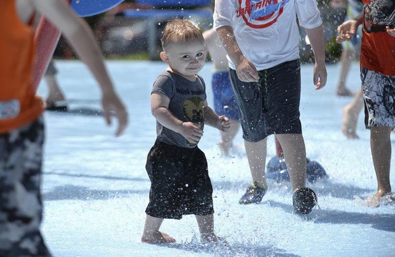 Splash Derry SplashPad a summertime hit at Don Ball Park | News | derrynews.com