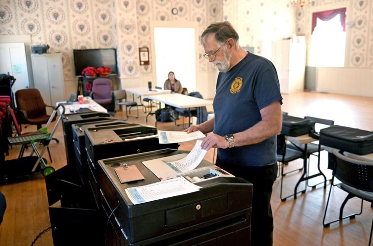 Accuvote Machine Windham tests voting machines ahead of primary | Windham | derrynews.com