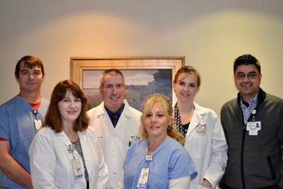 parkland intervention cardiology hospital derrynews excellence coronary receives award honored cardiac courtesy members medical team its center work