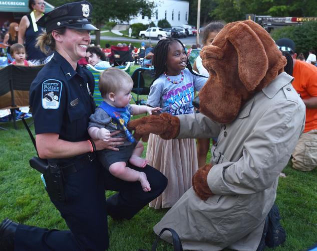Derry police and fire departments hosted a National Night Out event on Tuesday, August 2 in Derry's MacGregor Park.