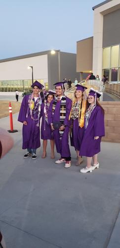 A few Desert High School Seniors getting ready for graduation on June 2nd