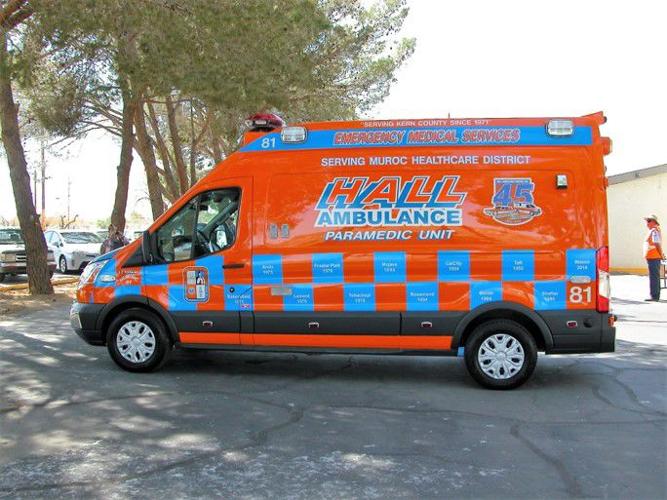 New Hall Ambulance Presented In Boron News